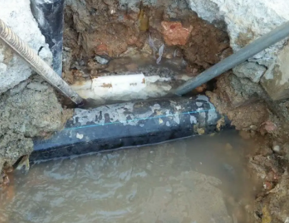 新宾测漏水之水管漏水